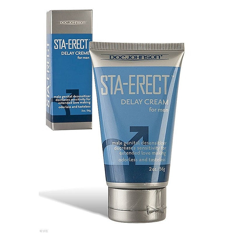 Sta-Erect Sex Delay Cream by Doc Johnson - Delay and Excite Sprays