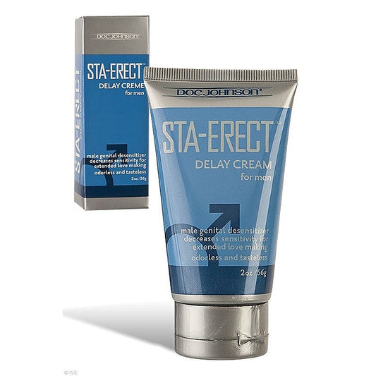 Doc Johnson Sta-Erect Sex Delay Cream For Men
