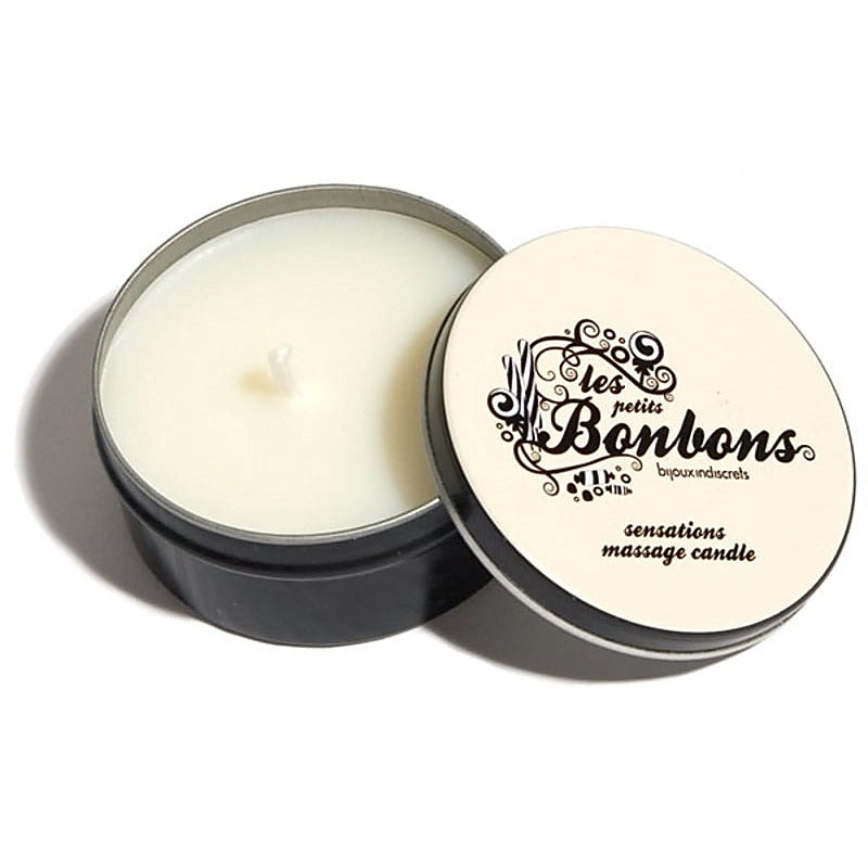Bijoux Indiscrets Sensations Warming Massage Candle - Delay and Excite Sprays