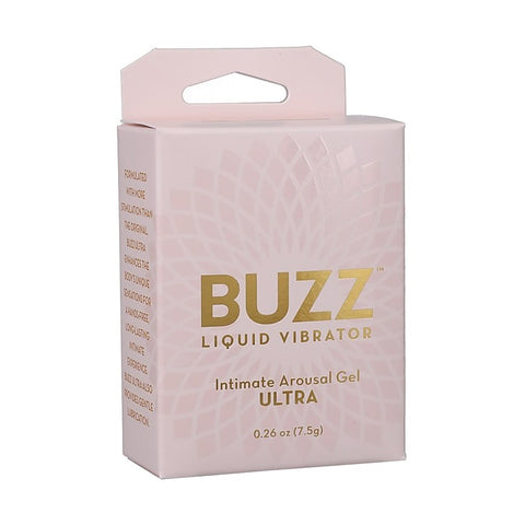 Doc Johnson Buzz Liquid Clitoral Vibrator Gel - Delay and Excite Sprays