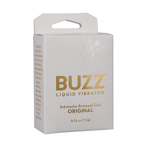 Doc Johnson Buzz Liquid Clitoral Vibrator Gel - Delay and Excite Sprays