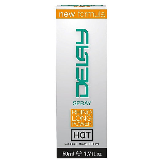 Hot Delay Spray 50ml - Delay and Excite Sprays