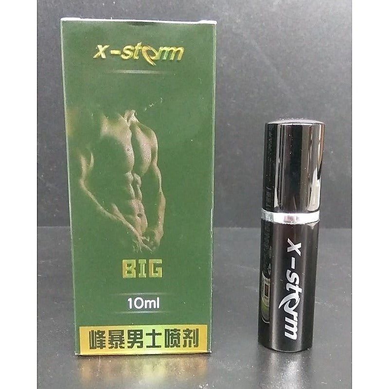 X-Storm Men's Delay Spray Black Label by BDStyle - Delay and Excite Sprays