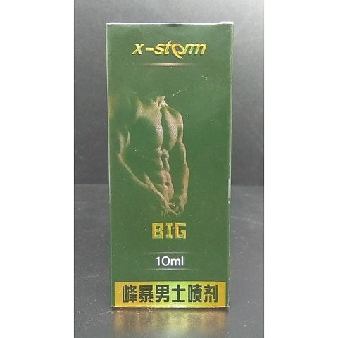 X-Storm Men's Delay Spray Black Label by BDStyle - Delay and Excite Sprays
