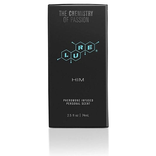Lure Black Label - Pheromone-Infused Scent for Alluring Attraction - Delay and Excite Sprays
