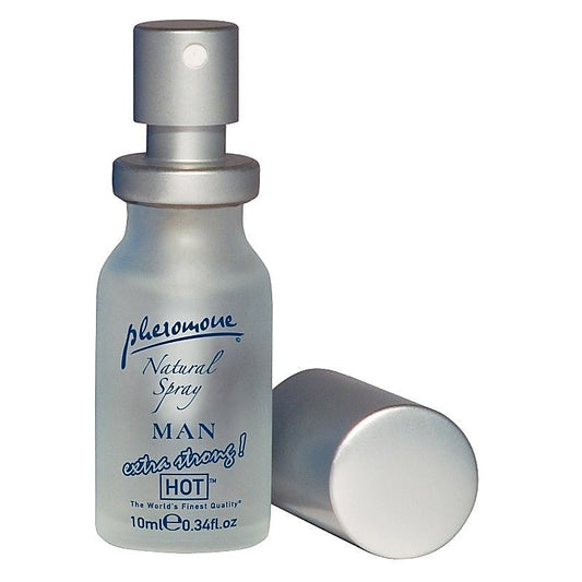 Hot Pheromones Man Natural Spray Extra Strong 10ml - Delay and Excite Sprays