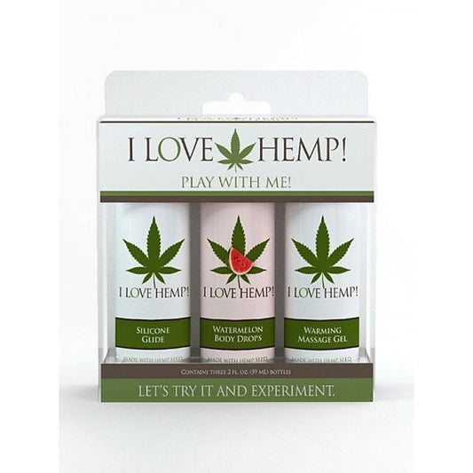 Doc Johnson I Love Hemp Play With Me Lubricant Pack 59ml