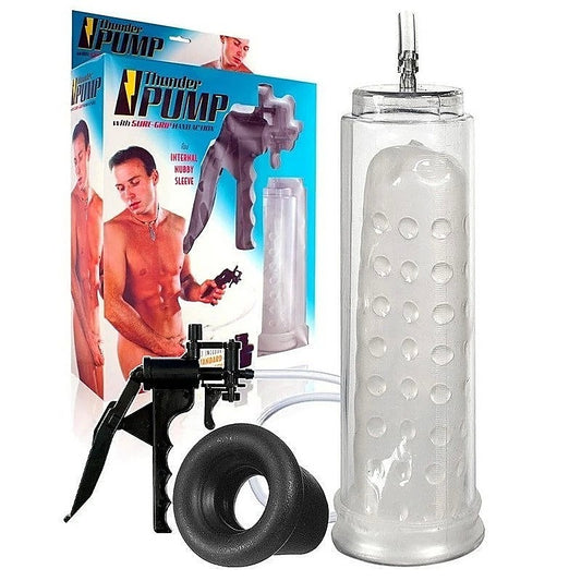 Thunder Pump With Sure Grip Hand Action - Penis Pumps And Stretchers