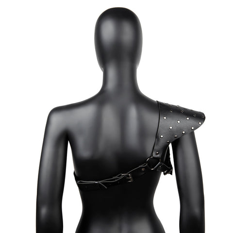 BDStyle One Shoulder Fetish Play Chest Harness - Cuffs And Restraints