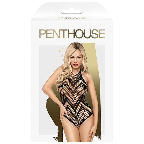 Penthouse's Alluring See-Through Teddy by Penthouse Lingerie - Babydolls and Chemises