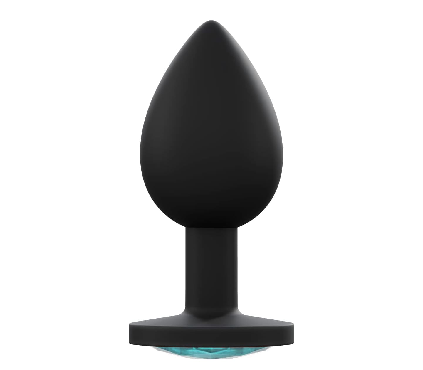 Love In Leather Premium Silicone Anal Plug Black Small Butt Plugs