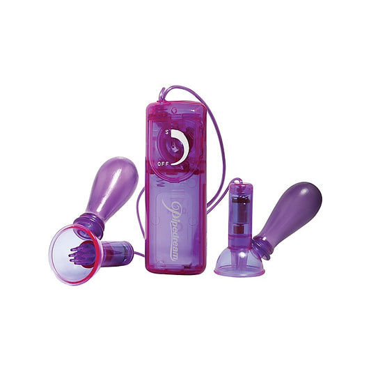 Fetish Fantasy Series Vibrating Womens Nipple Pumps - Breast and Nipple Toys