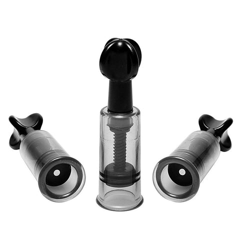 Premium Fusion Triple Suckers by XR Brands - Breast and Nipple Toys