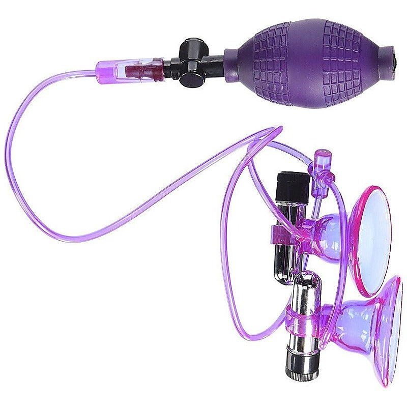 Fetish Fantasy Vibrating Nipple Pumps by Pipedream Products - Breast and Nipple Toys