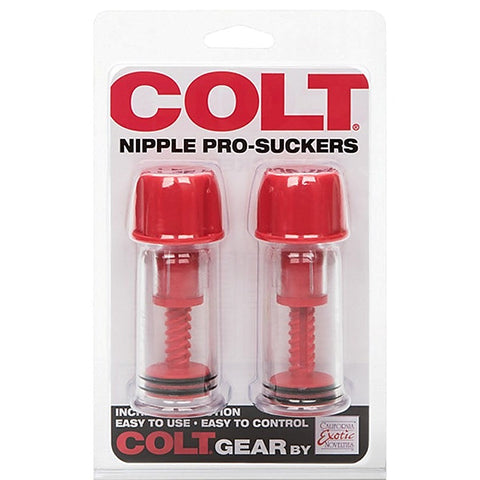 Colt Nipple Pro Suckers by California Exotics - Breast and Nipple Toys