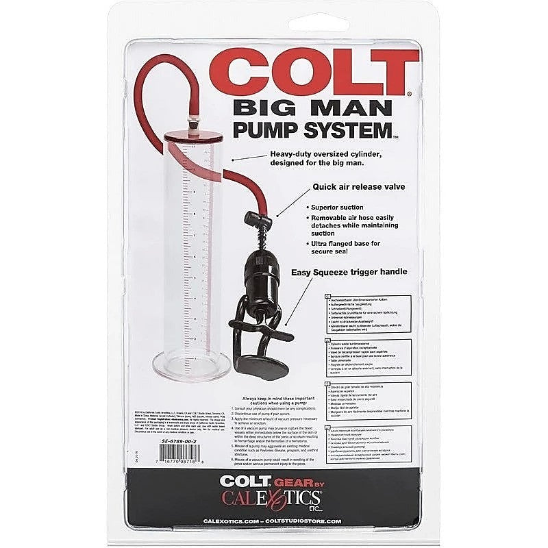 Colt Vacuum Mens Penis Pump Cylinders by California Exotics - Penis Pumps And Stretchers