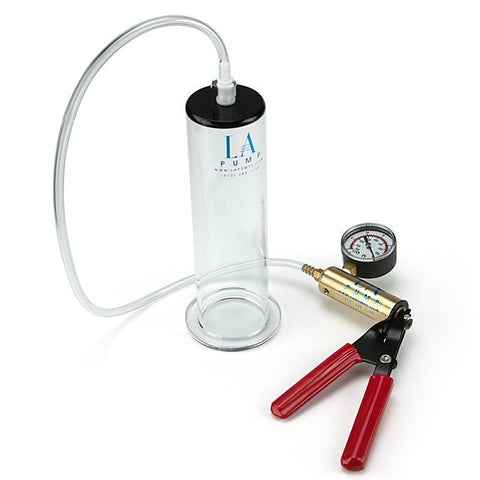 Vacuum Hand Pump With PSI Meter by LA Pumps - Penis Pumps And Stretchers