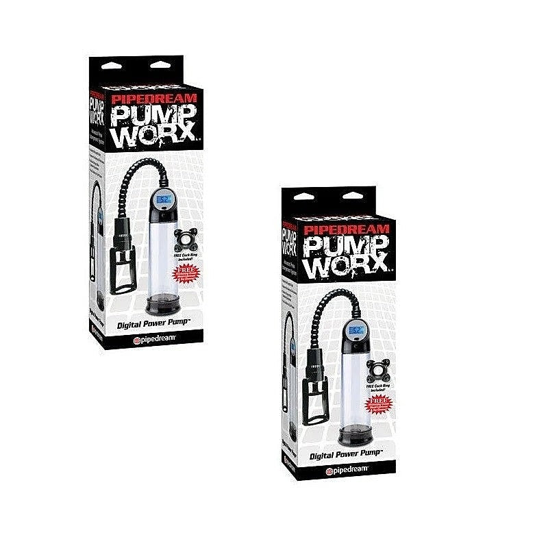 Pump Worx Digital Power Penis Enlargement Pump - Pumps, Extenders and Sleeves