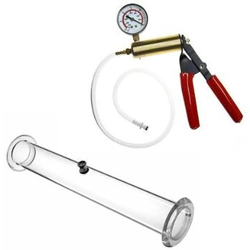 LA Pump Buddy - Dual-Ended Penis Cylinder for Shared Exploration - Penis Pumps And Stretchers