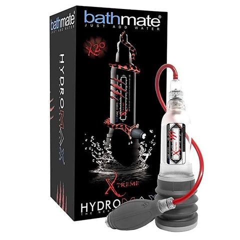 Bathmate Hydromax Xtreme X20 Hydro Pump and Kit Clear - Pumps, Extenders and Sleeves