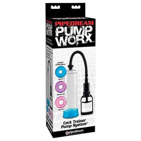 Pump Worx Cock Trainer Male Penis Pump System - Pumps, Extenders and Sleeves