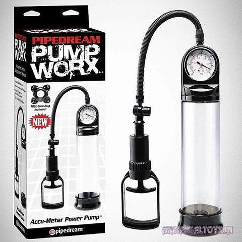 Pump Worx Vibrating Sure-Grip Penis Enlargement Pump - Pumps, Extenders and Sleeves