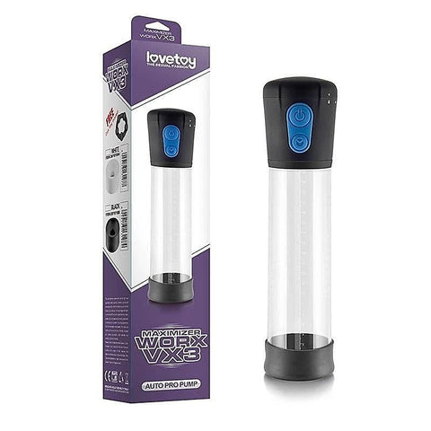 Maximizer Worx VX3 Auto Pro Pump Black - Pumps, Extenders and Sleeves