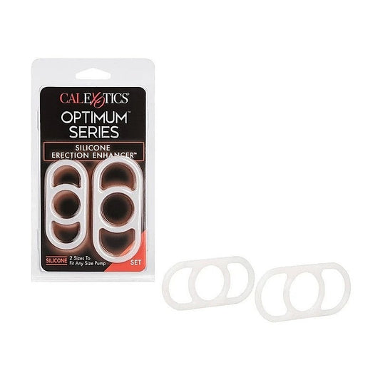 CalExotics Optimum Series Silicone Erection Enhancer Set - Pumps, Extenders and Sleeves