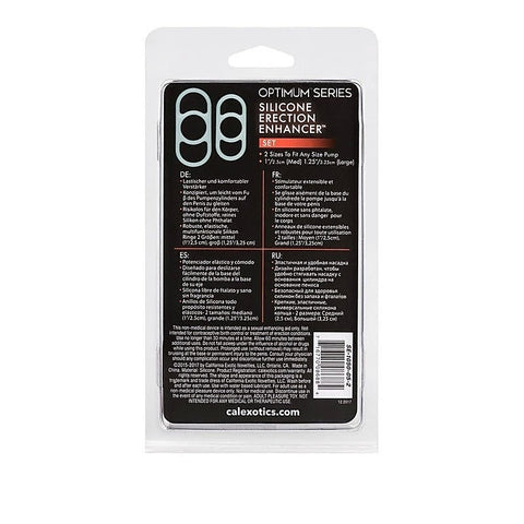 Optimum Series Silicone Erection Enhancer Set - Pumps, Extenders and Sleeves