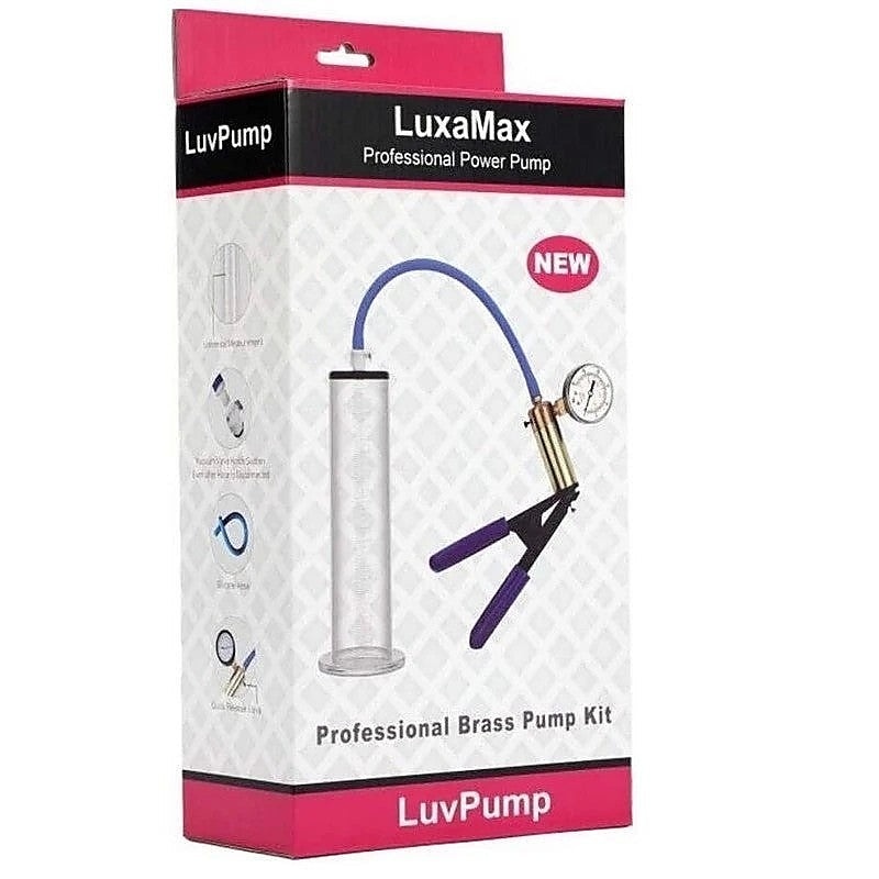 Premium LuxaMax Power Penis Pump by Shots Toys - Pumps, Extenders and Sleeves