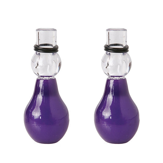 Fetish Fantasy Unisex Nipple Erector Set Purple - Breast and Nipple Toys