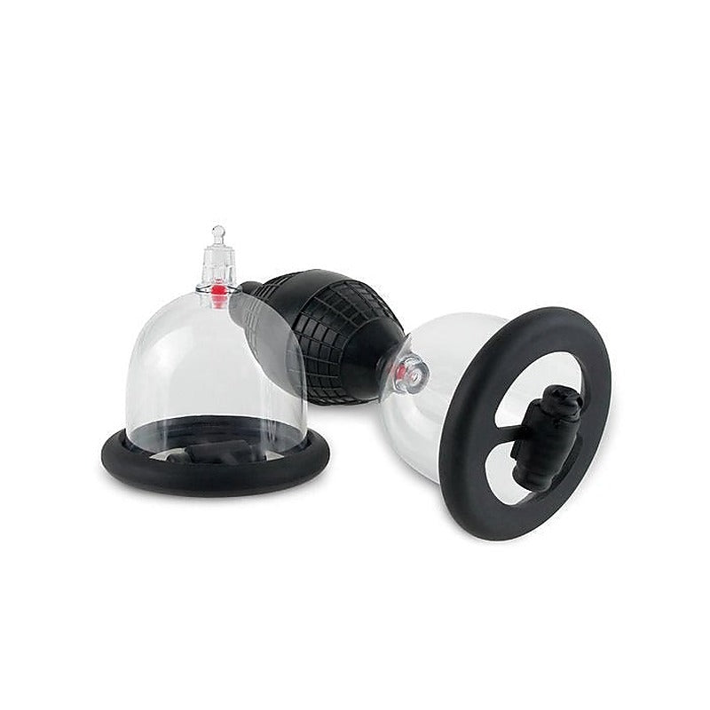 Fetish Fantasy Women's Vibrating Nipple Pleasure Cups - Breast and Nipple Toys