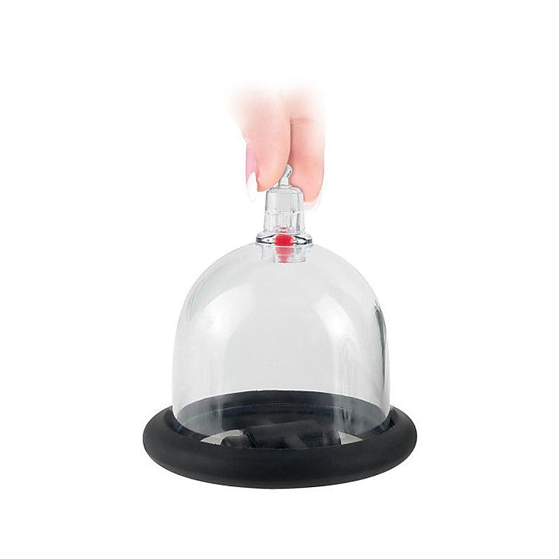 Fetish Fantasy Deluxe Vibrating Nipple Pleasure Cups - Breast and Nipple Toys