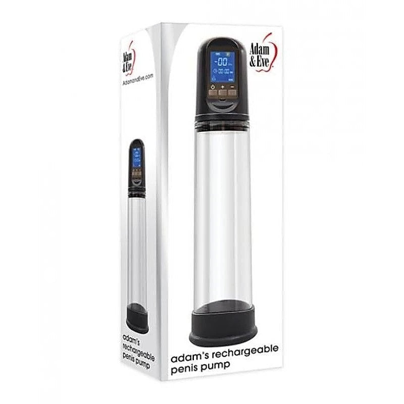 Adam's Smart Rechargeable Penis Pump by Adam & Eve Sextoys - Pumps, Extenders and Sleeves
