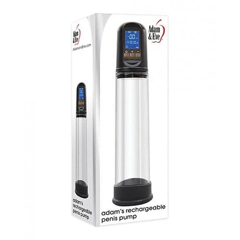 Adam's Smart Rechargeable Penis Pump by Adam & Eve Sextoys - Pumps, Extenders and Sleeves