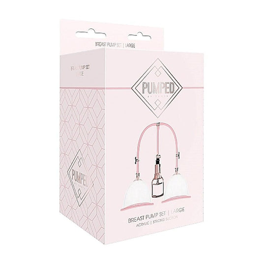 Pumped Breast Pump Set Rose - Breast and Nipple Toys