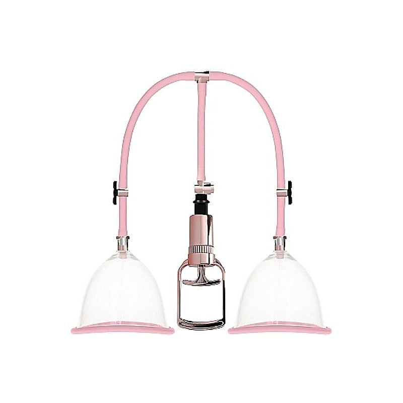 Pumped Breast Pump Set Rose by Shots Toys - Breast and Nipple Toys