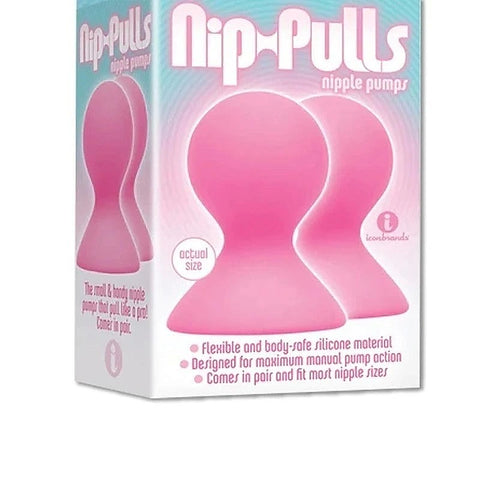 The 9'S Nip-Pulls Nipple Pumps by Icon Brands - Breast and Nipple Toys