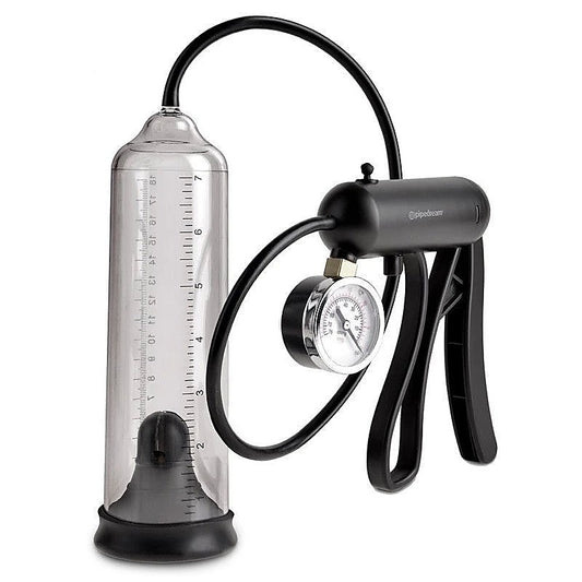 Pipedream Pump Worx Pro-Gauge Power Penis Pump - Pumps, Extenders and Sleeves