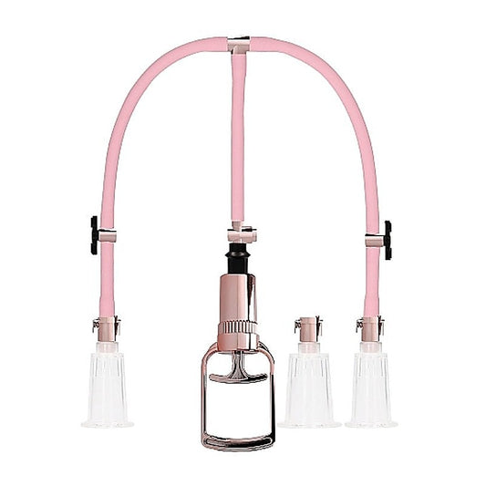 Pumped Clitoral and Nipple Pump Set Large - Breast and Nipple Toys