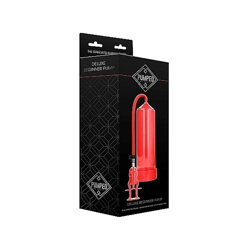 Pumped Deluxe Beginner Pump by Shots Toys - Penis Pumps And Stretchers