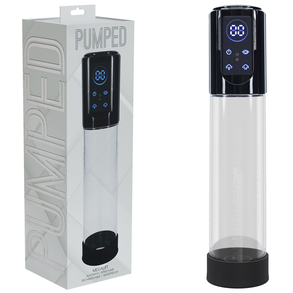Shots Toys PUMPED MegaLift Automatic Mens Penis Pump Penis Pumps And Stretchers