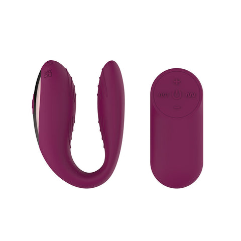 Passion Play Couples Vibrator with Remote Controller - Personal Massagers