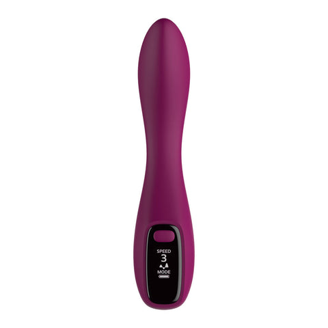 Passion Play Rechargeable G-Spot Vibrator with LED Screen - G-Spot Vibrators