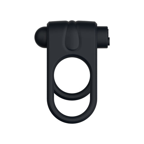 Passion Play Silicone USB Rechargeable Cock & Balls Ring - Vibrating Cock Rings