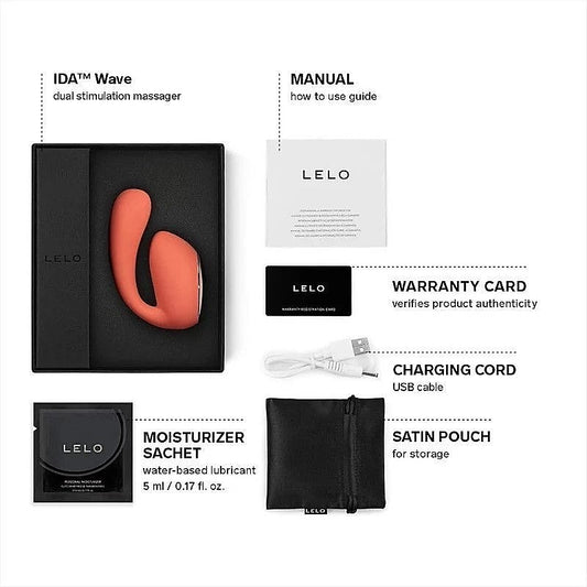 Lelo Ida Rotating and Vibrating Couples Massager - Love Eggs and Kegel Exercisers