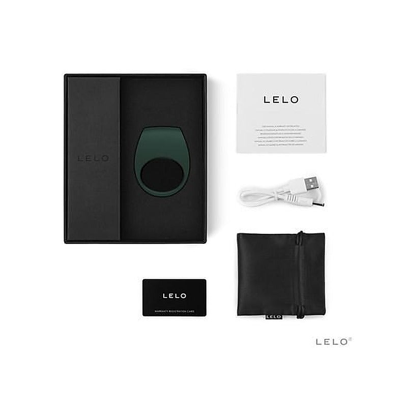 Tor 2 Multi Functions Vibrating Cock Ring by Lelo - Luxury Sex Toys