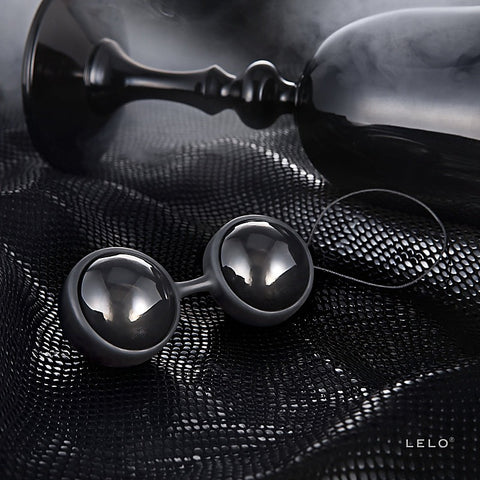 Professional-Grade Luna Beads Noir by Lelo - Love Eggs and Kegel Exercisers
