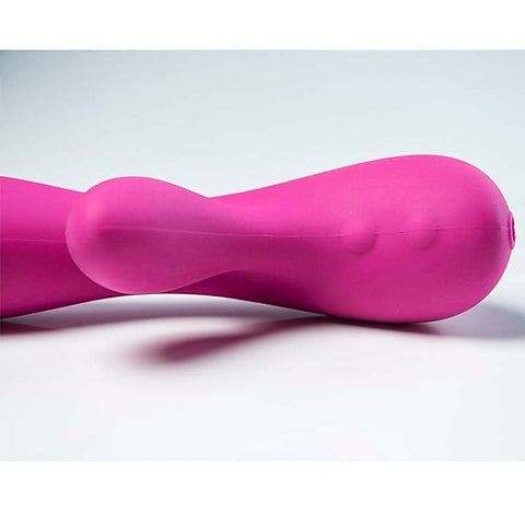 Silver Swan Dual Motor Vibrator by BMS Factory - Rabbit Vibrators