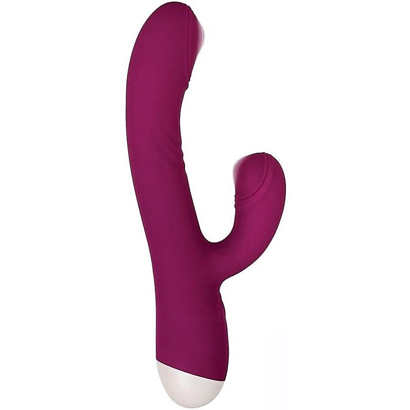 Premium Double Tap Silicone Vibrator by Evolved - Rabbit Vibrators